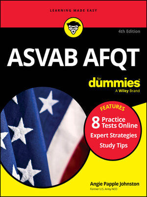 cover image of ASVAB AFQT For Dummies